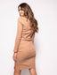 Long Sleeve Ribbed Dress